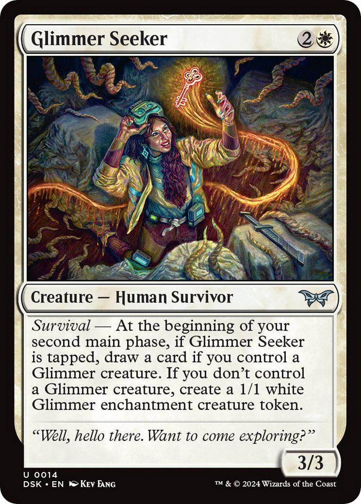 Glimmer Seeker [Duskmourn: House of Horror] | The Gaming Verse