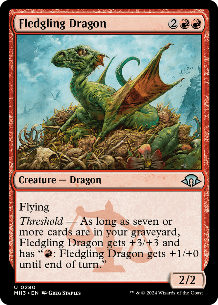 Fledgling Dragon [Modern Horizons 3] | The Gaming Verse