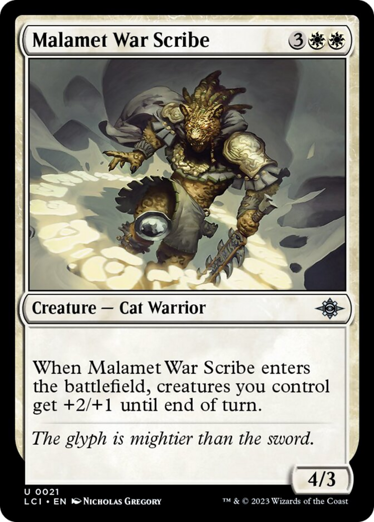 Malamet War Scribe [The Lost Caverns of Ixalan] | The Gaming Verse