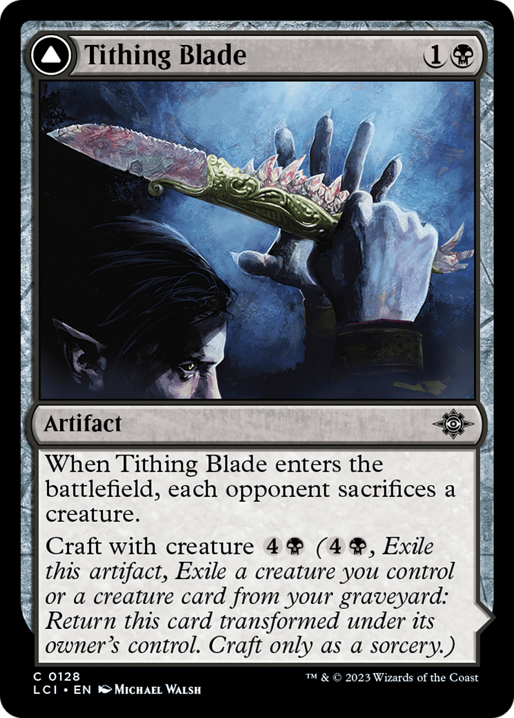 Tithing Blade [The Lost Caverns of Ixalan] | The Gaming Verse