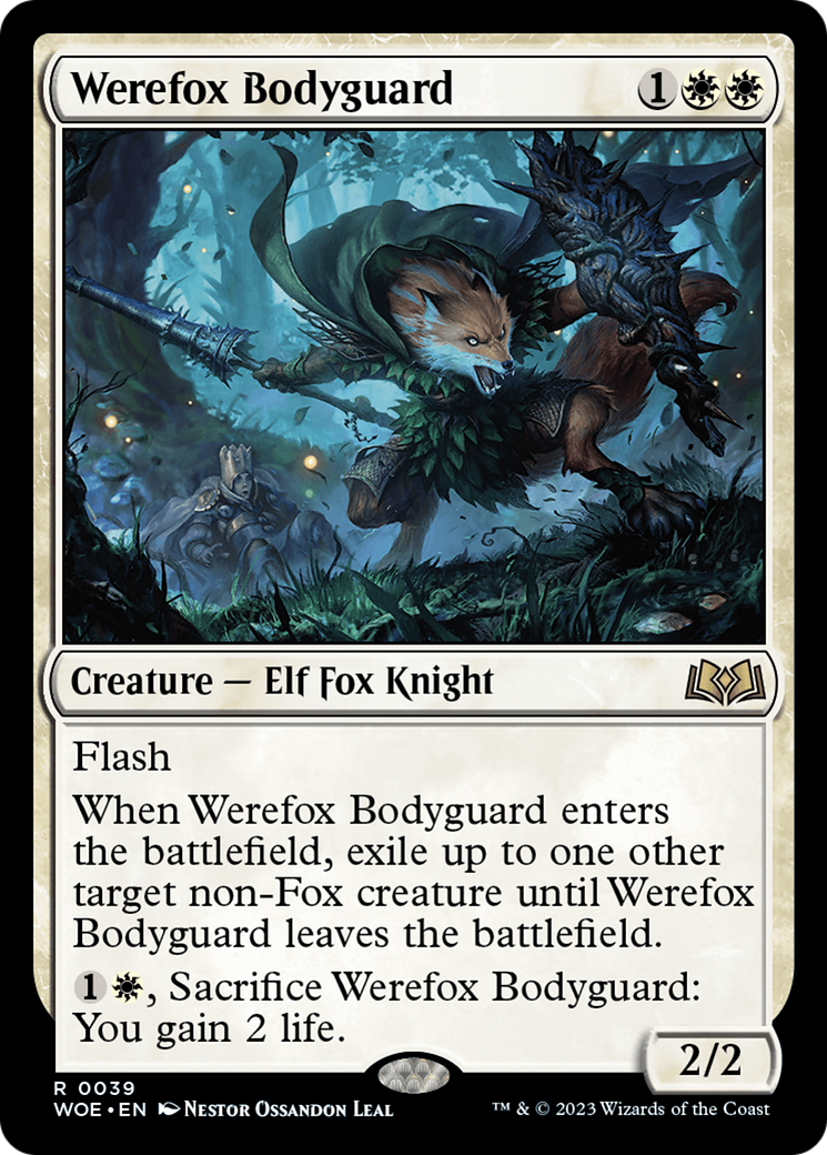 Werefox Bodyguard [Wilds of Eldraine] | The Gaming Verse