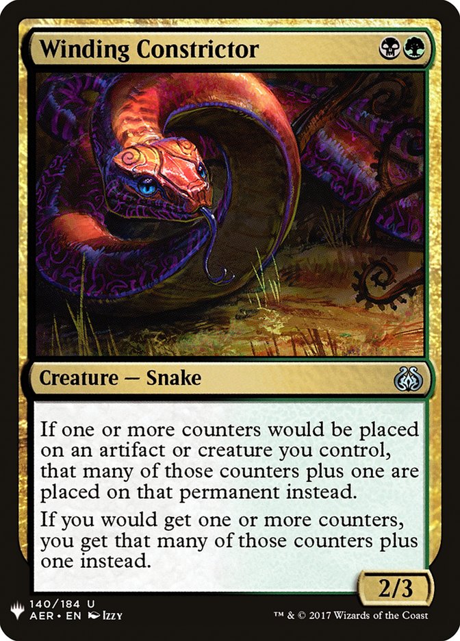 Winding Constrictor [Mystery Booster] | The Gaming Verse