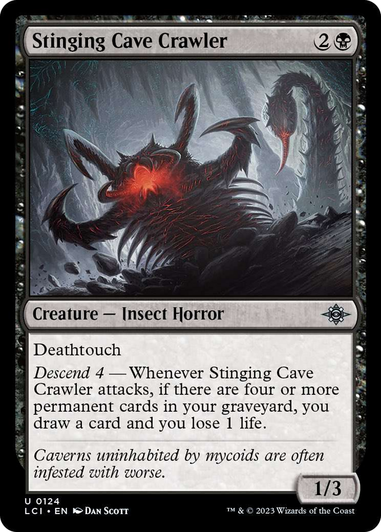 Stinging Cave Crawler [The Lost Caverns of Ixalan] | The Gaming Verse