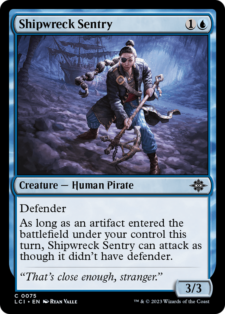 Shipwreck Sentry [The Lost Caverns of Ixalan] | The Gaming Verse