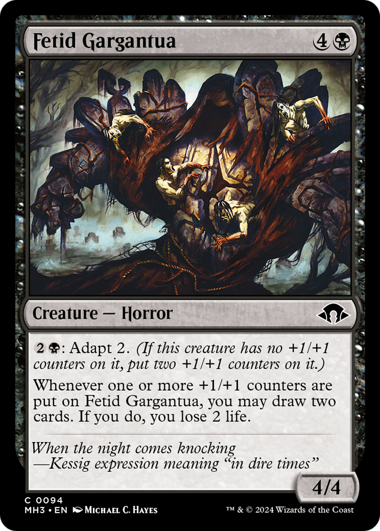 Fetid Gargantua [Modern Horizons 3] | The Gaming Verse