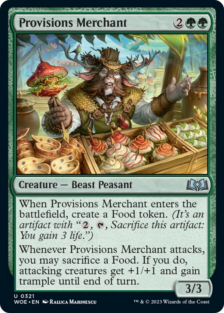 Provisions Merchant [Wilds of Eldraine] | The Gaming Verse