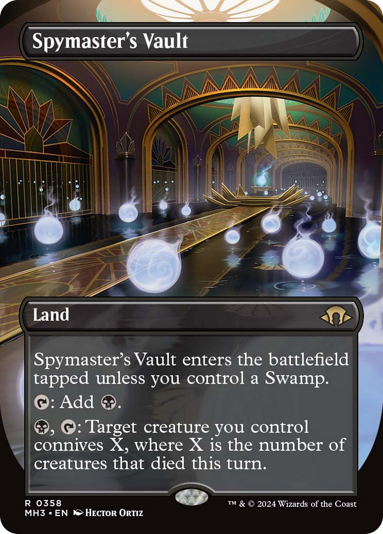 Spymaster's Vault (Borderless) [Modern Horizons 3] | The Gaming Verse