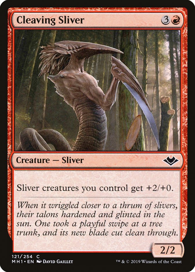 Cleaving Sliver [Modern Horizons] | The Gaming Verse