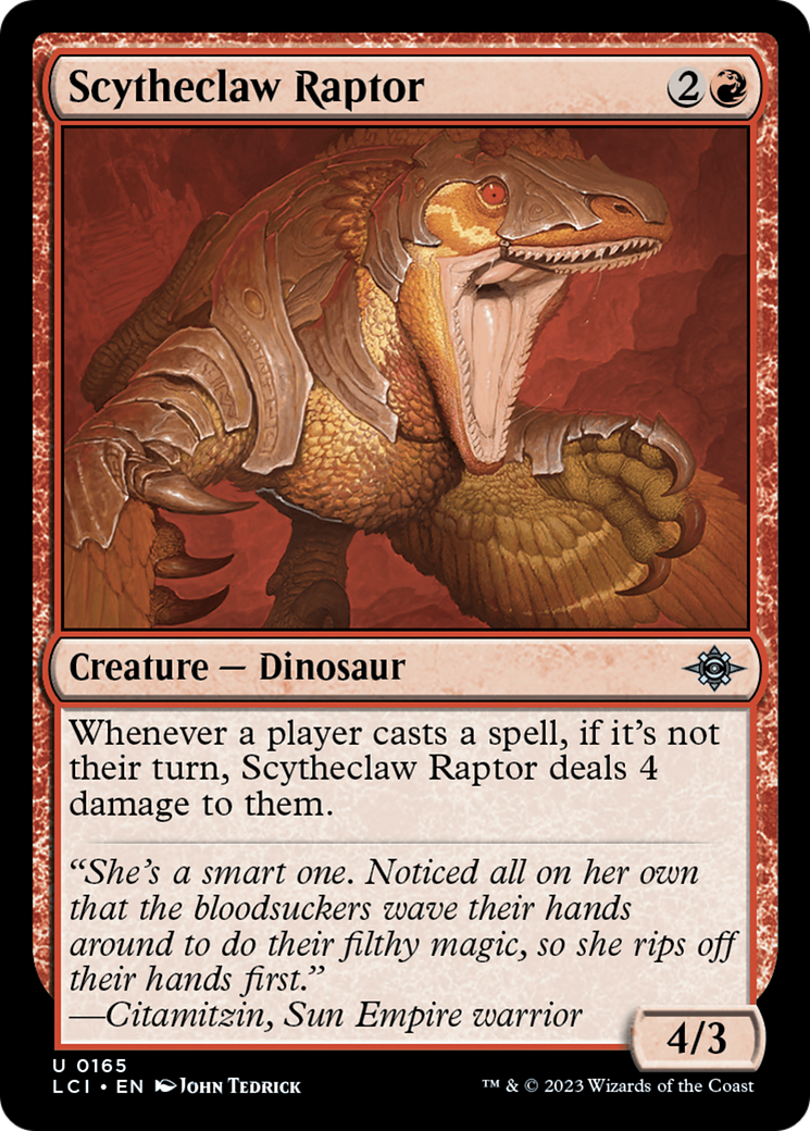 Scytheclaw Raptor [The Lost Caverns of Ixalan] | The Gaming Verse