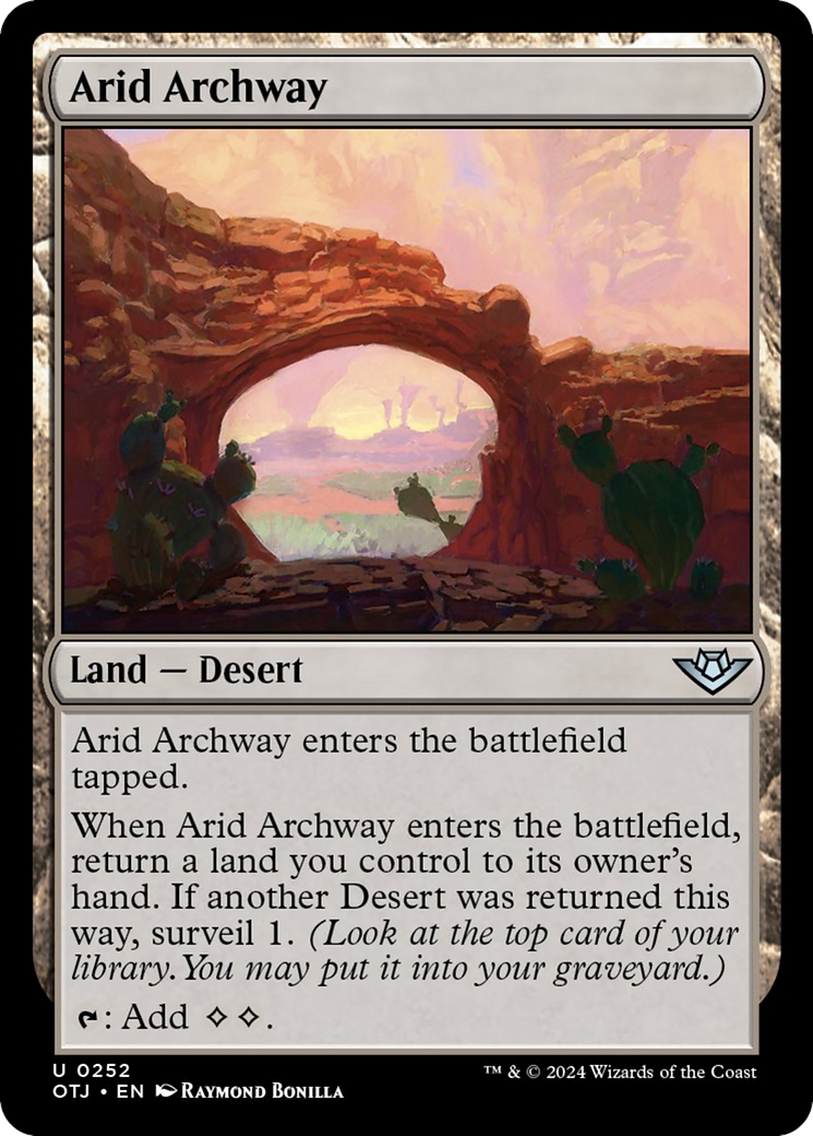 Arid Archway [Outlaws of Thunder Junction] | The Gaming Verse