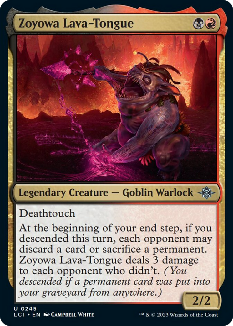 Zoyowa Lava-Tongue [The Lost Caverns of Ixalan] | The Gaming Verse