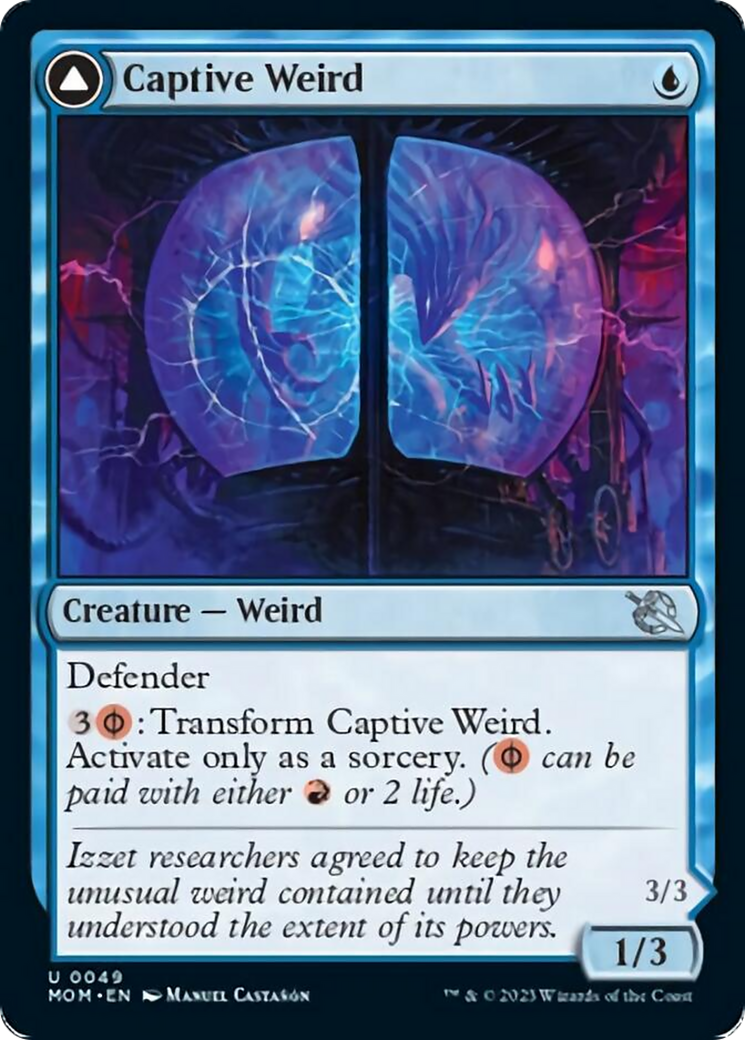 Captive Weird // Compleated Conjurer [March of the Machine] | The Gaming Verse