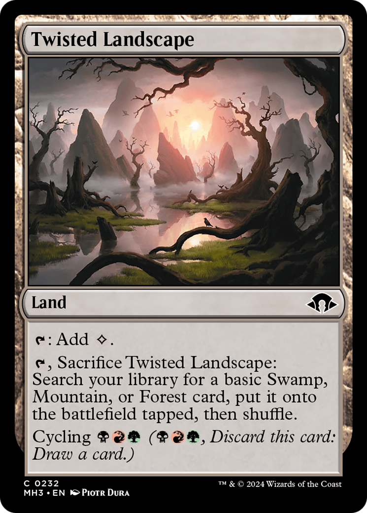 Twisted Landscape [Modern Horizons 3] | The Gaming Verse