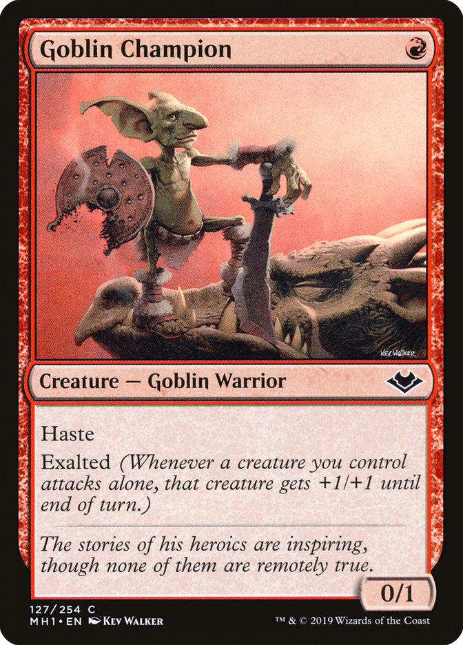 Goblin Champion [Modern Horizons] | The Gaming Verse