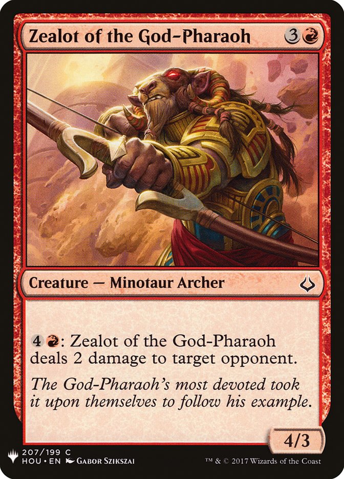 Zealot of the God-Pharaoh [Mystery Booster] | The Gaming Verse