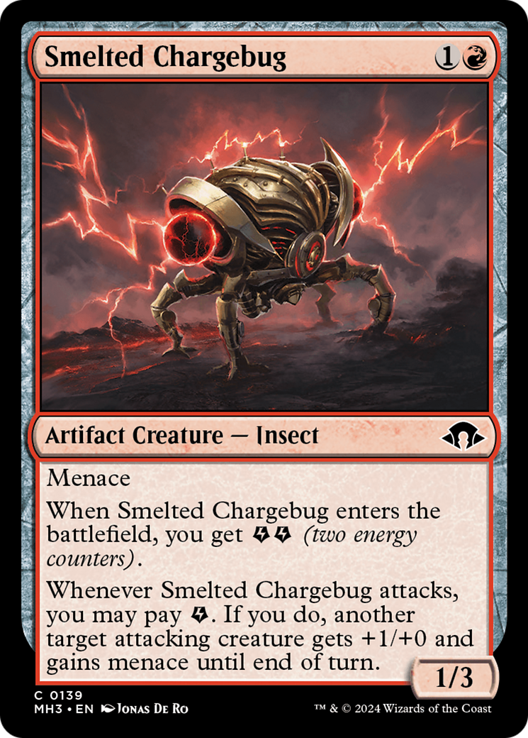 Smelted Chargebug [Modern Horizons 3] | The Gaming Verse