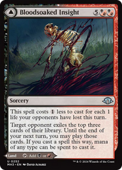 Bloodsoaked Insight // Sanguine Morass [Modern Horizons 3] | The Gaming Verse