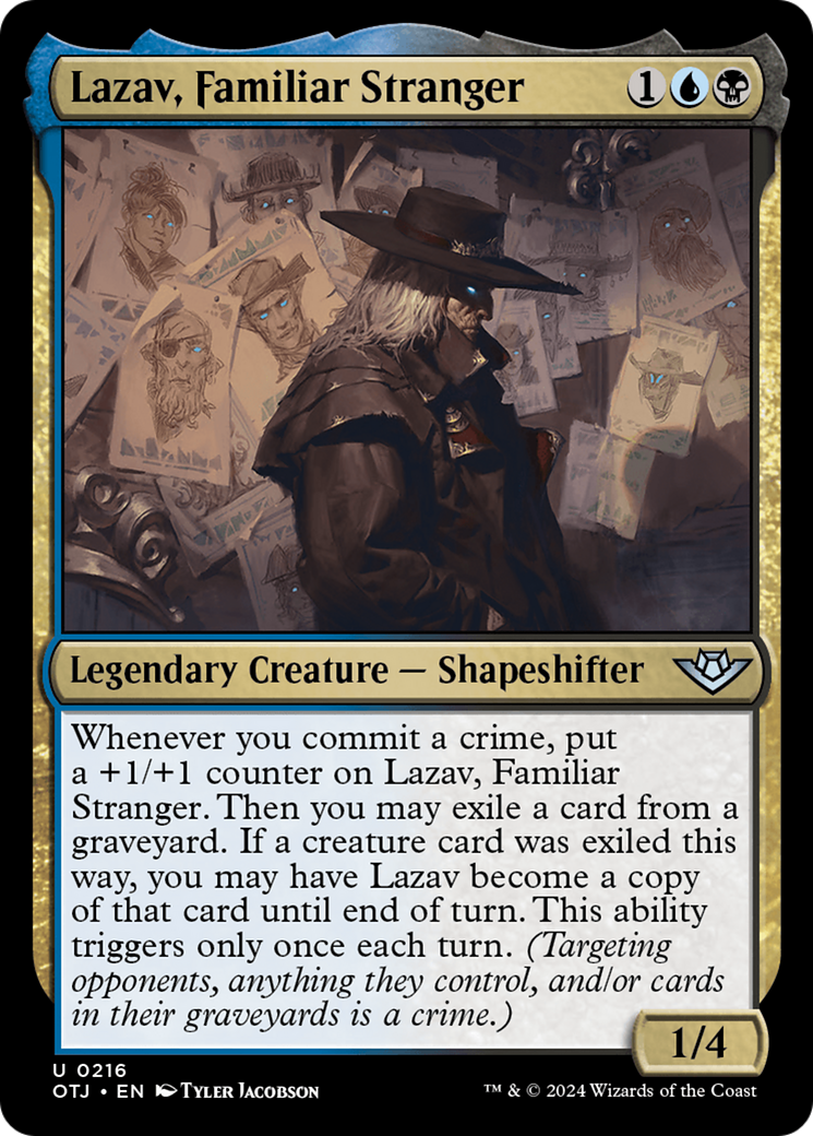 Lazav, Familiar Stranger [Outlaws of Thunder Junction] | The Gaming Verse