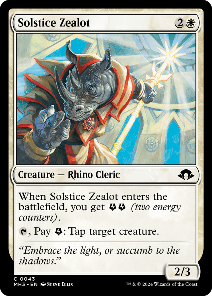 Solstice Zealot [Modern Horizons 3] | The Gaming Verse