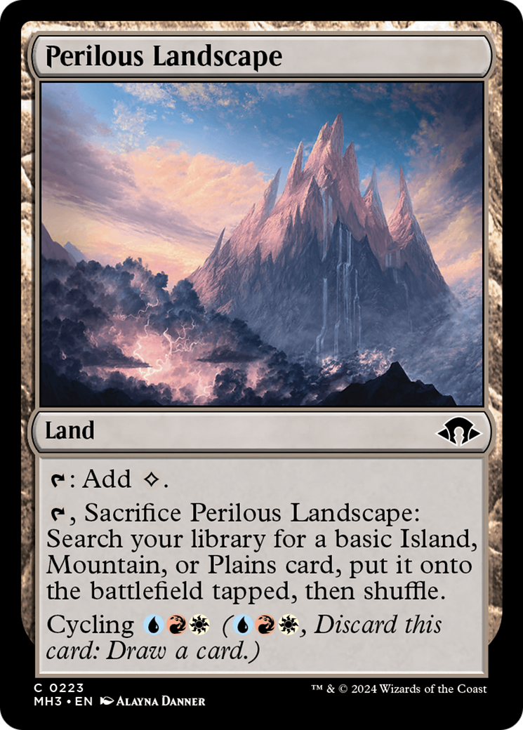 Perilous Landscape [Modern Horizons 3] | The Gaming Verse