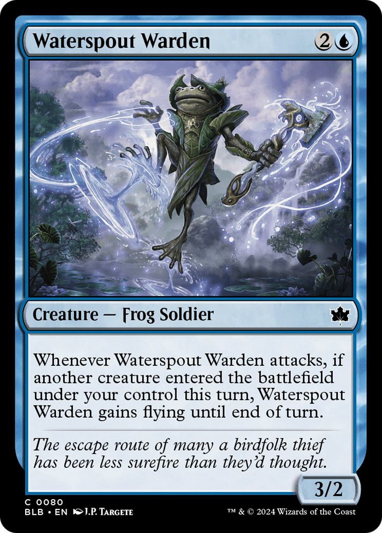 Waterspout Warden [Bloomburrow] | The Gaming Verse