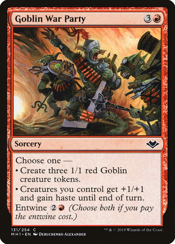 Goblin War Party [Modern Horizons] | The Gaming Verse