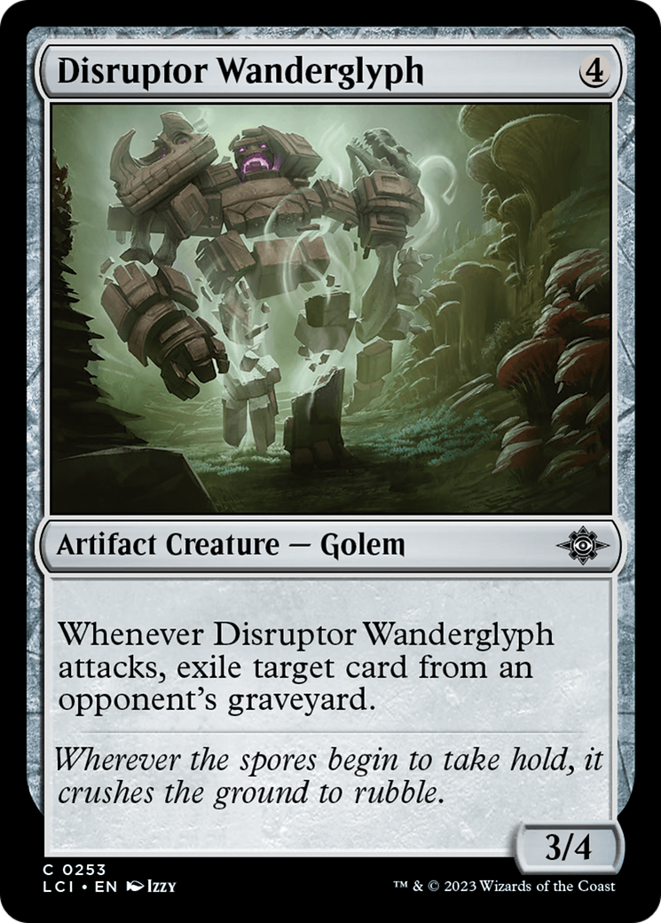 Disruptor Wanderglyph [The Lost Caverns of Ixalan] | The Gaming Verse