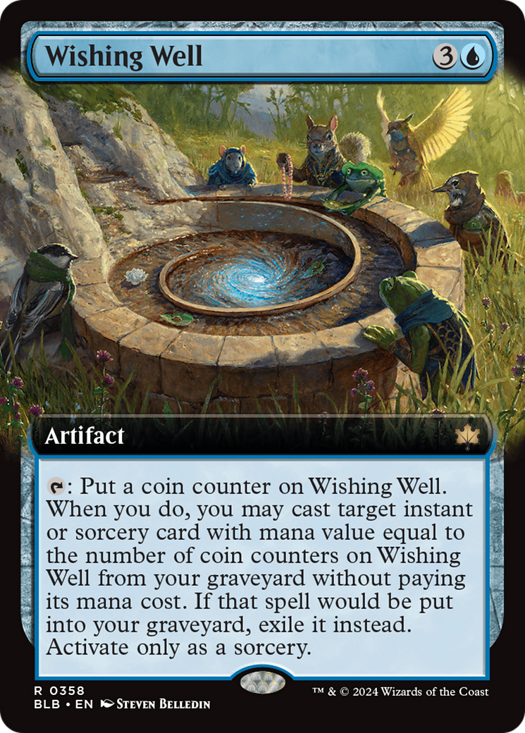 Wishing Well (Extended Art) [Bloomburrow] | The Gaming Verse