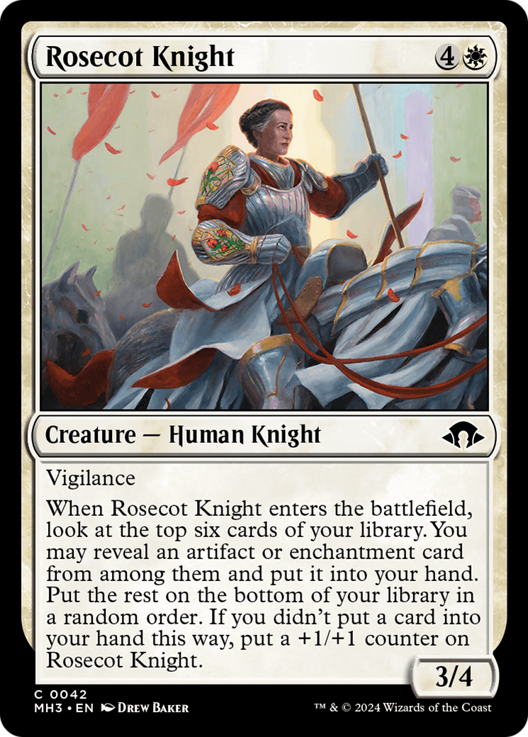 Rosecot Knight [Modern Horizons 3] | The Gaming Verse