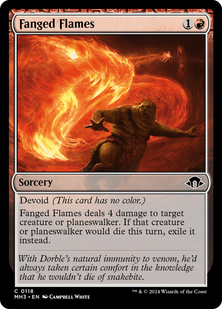 Fanged Flames [Modern Horizons 3] | The Gaming Verse