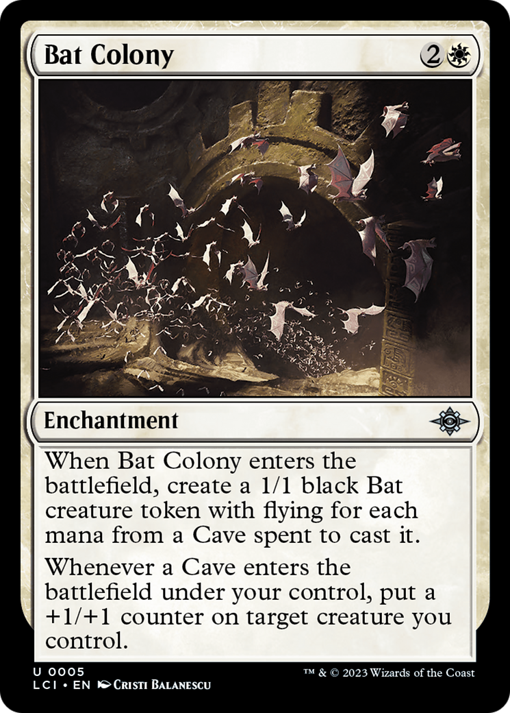 Bat Colony [The Lost Caverns of Ixalan] | The Gaming Verse