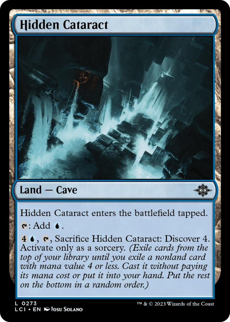 Hidden Cataract [The Lost Caverns of Ixalan] | The Gaming Verse