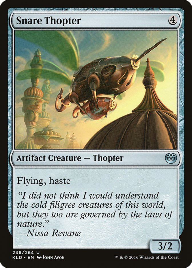 Snare Thopter [Kaladesh] | The Gaming Verse