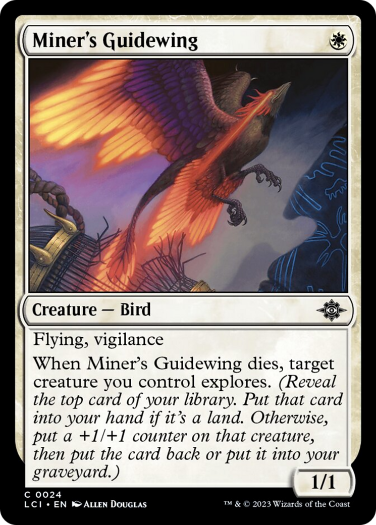 Miner's Guidewing [The Lost Caverns of Ixalan] | The Gaming Verse