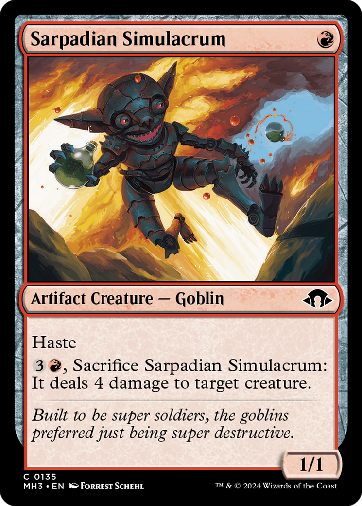 Sarpadian Simulacrum [Modern Horizons 3] | The Gaming Verse