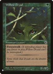 Willow Dryad [The List] | The Gaming Verse