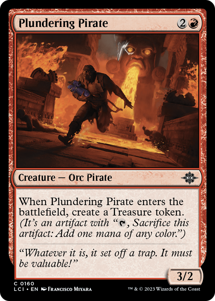 Plundering Pirate [The Lost Caverns of Ixalan] | The Gaming Verse