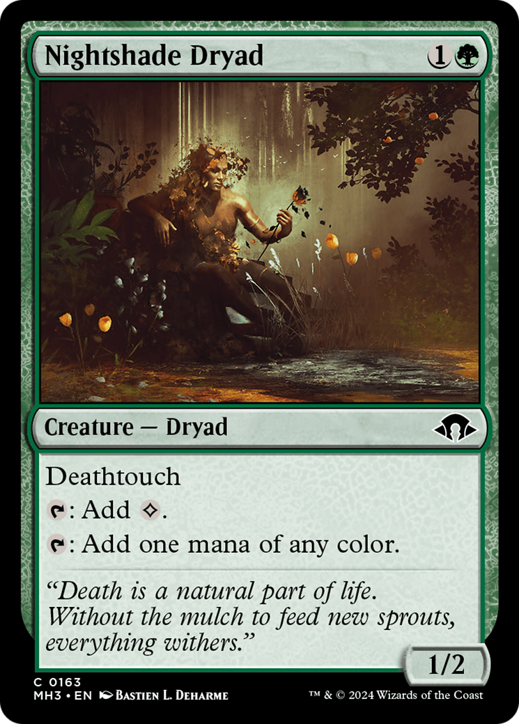 Nightshade Dryad [Modern Horizons 3] | The Gaming Verse