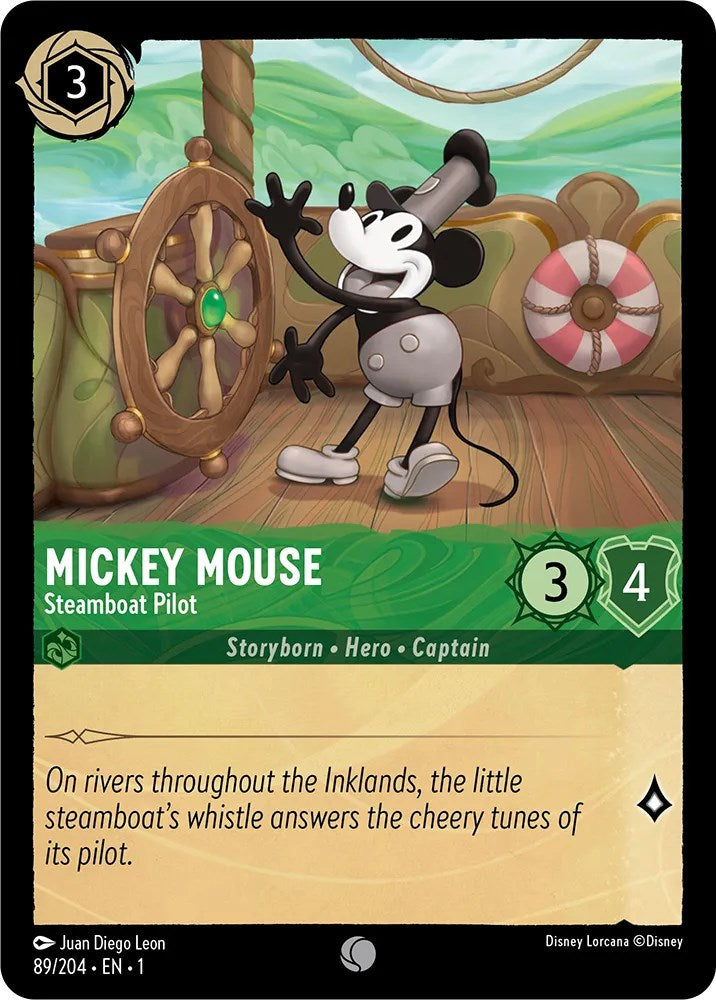 Mickey Mouse - Steamboat Pilot (89/204) [The First Chapter] | The Gaming Verse