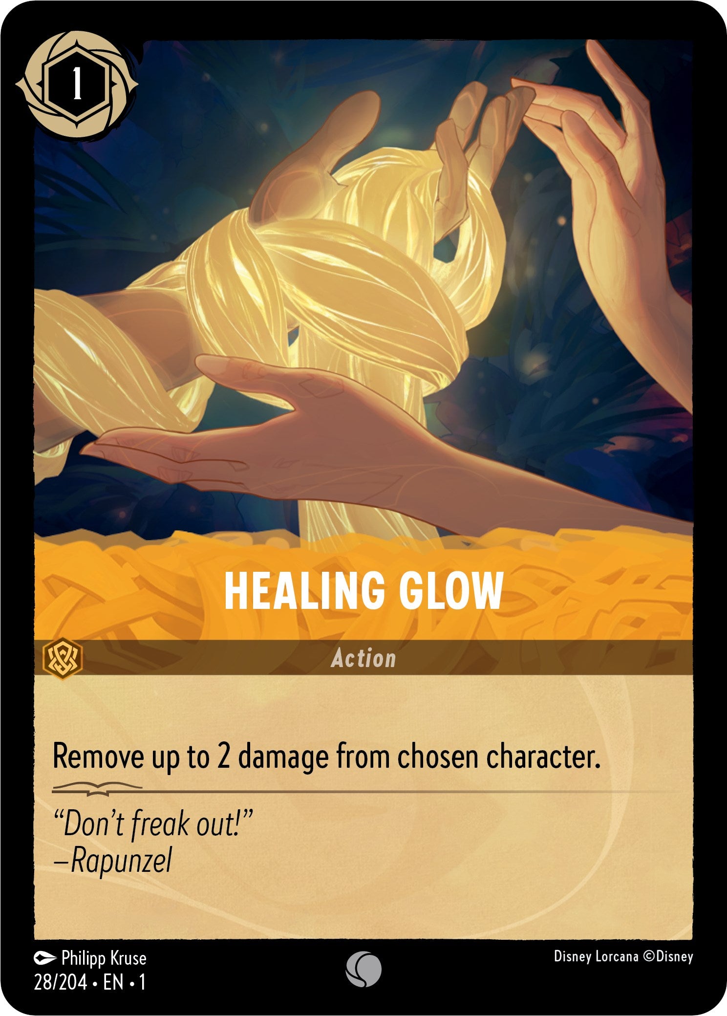 Healing Glow (28/204) [The First Chapter] | The Gaming Verse