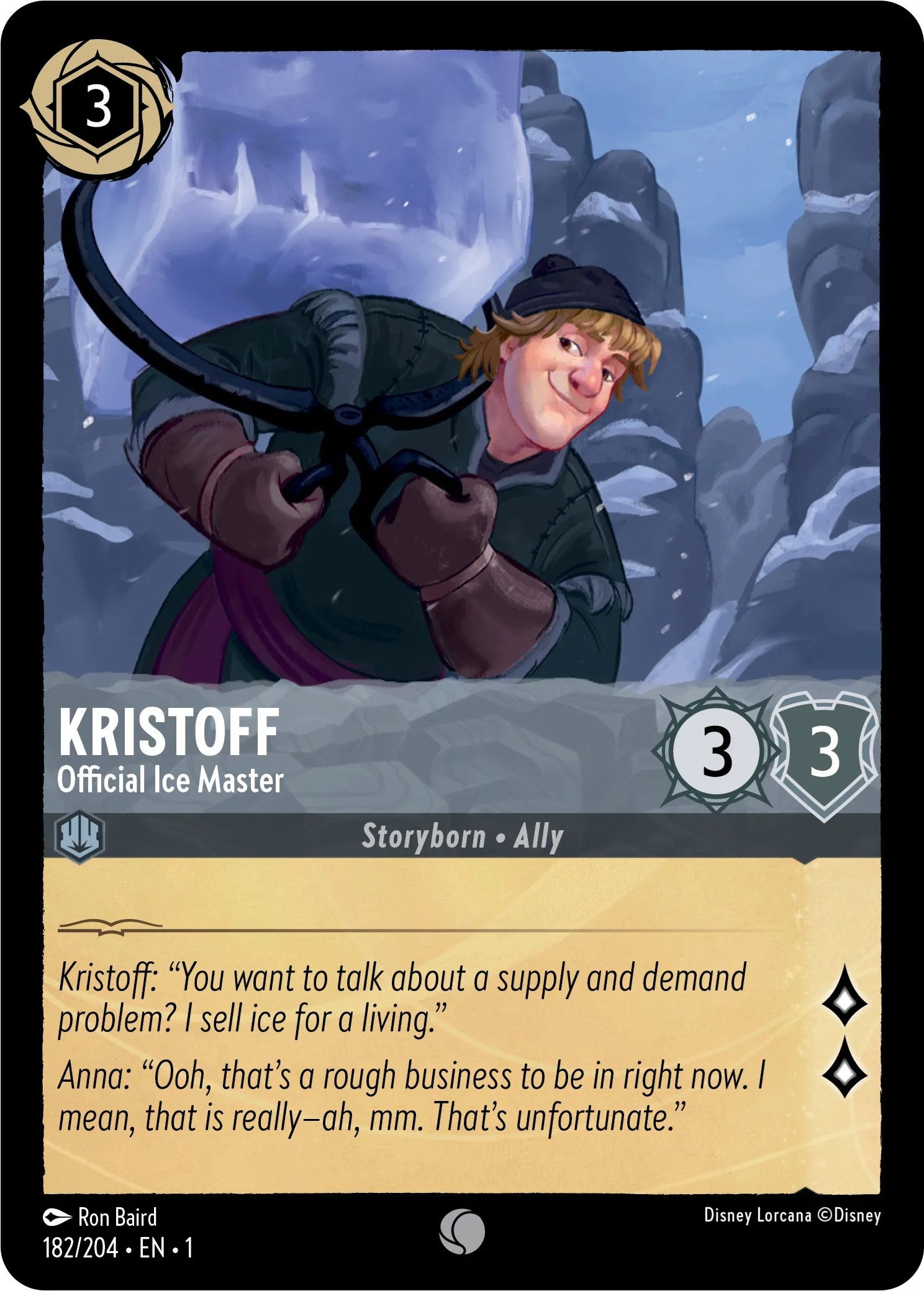 Kristoff - Official Ice Master (182/204) [The First Chapter] | The Gaming Verse