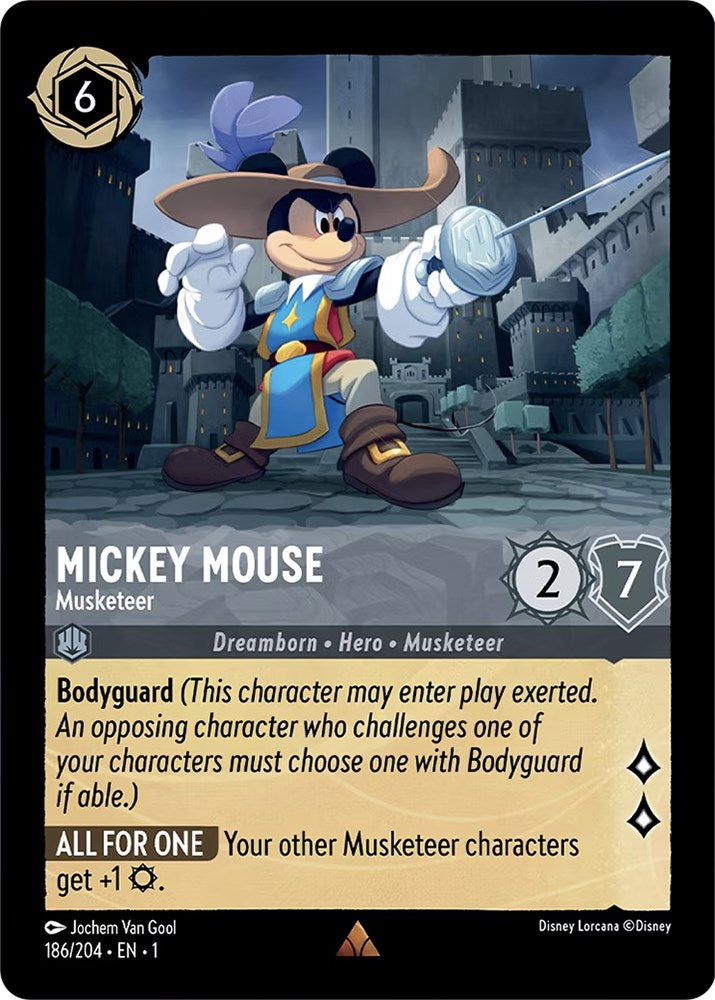 Mickey Mouse - Musketeer (186/204) [The First Chapter] | The Gaming Verse