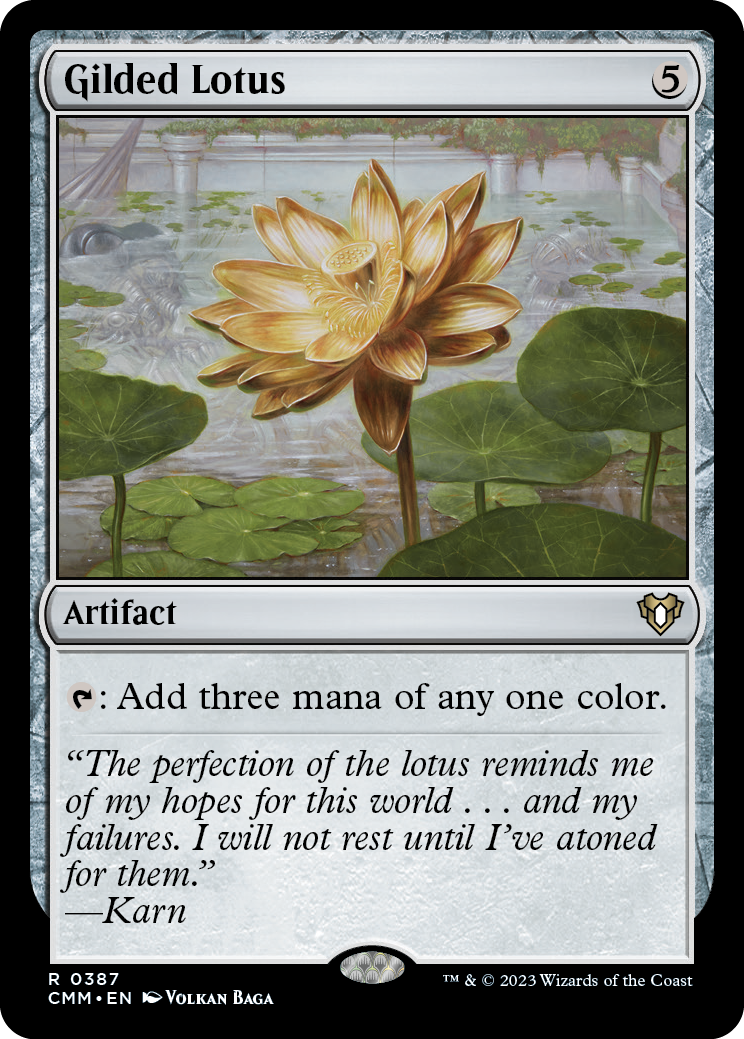 Gilded Lotus [Commander Masters] | The Gaming Verse