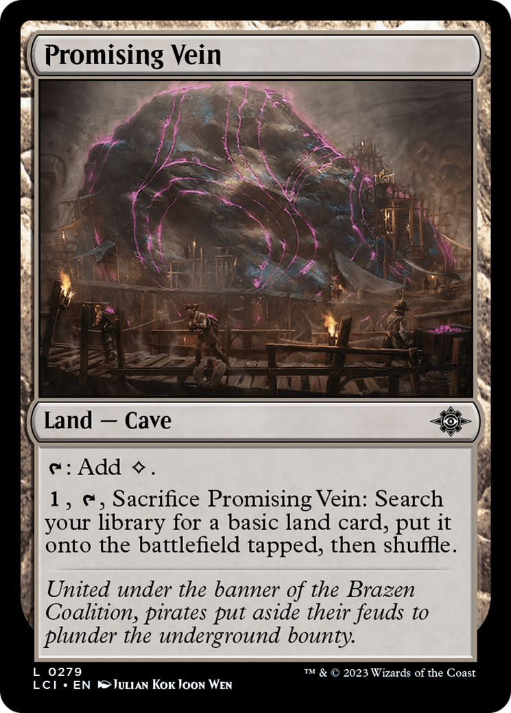 Promising Vein [The Lost Caverns of Ixalan] | The Gaming Verse