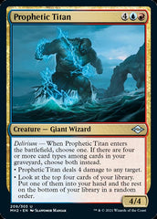 Prophetic Titan [Modern Horizons 2] | The Gaming Verse