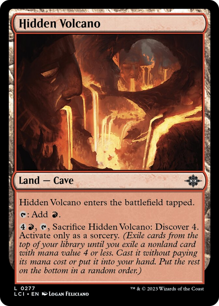 Hidden Volcano [The Lost Caverns of Ixalan] | The Gaming Verse