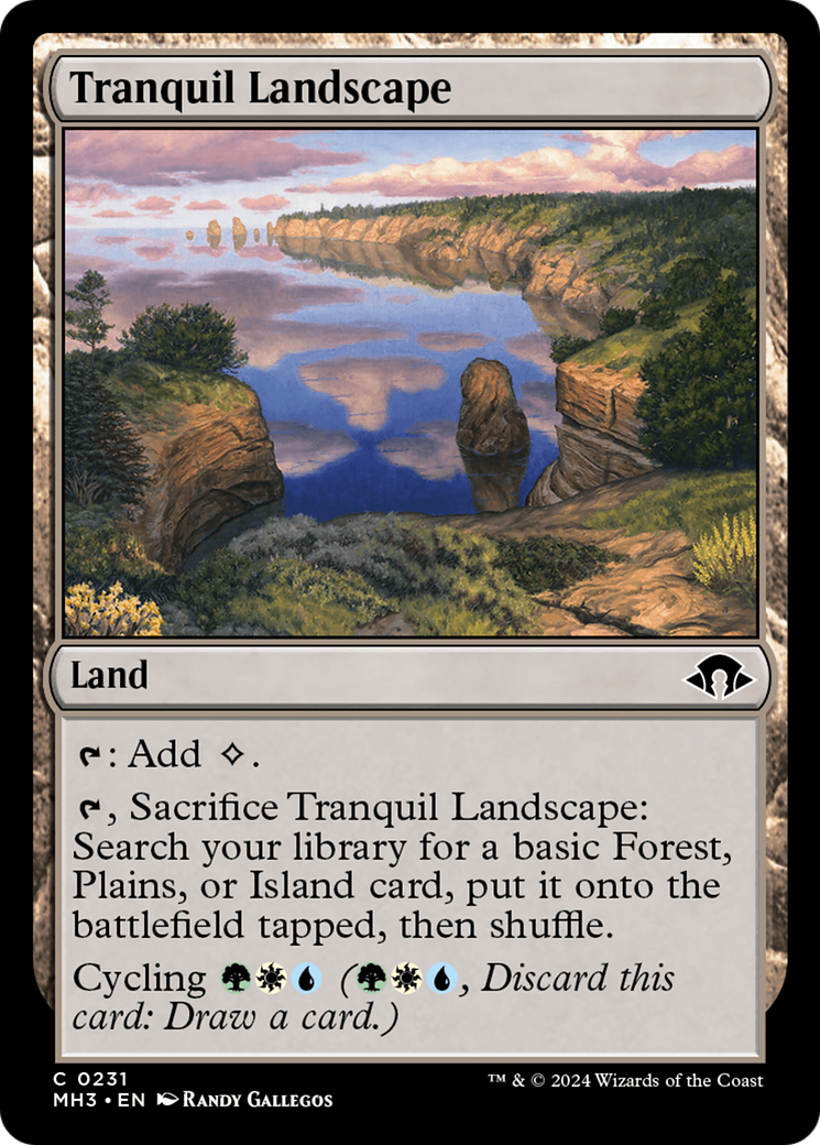 Tranquil Landscape [Modern Horizons 3] | The Gaming Verse