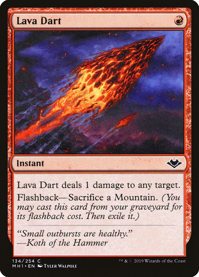 Lava Dart [Modern Horizons] | The Gaming Verse