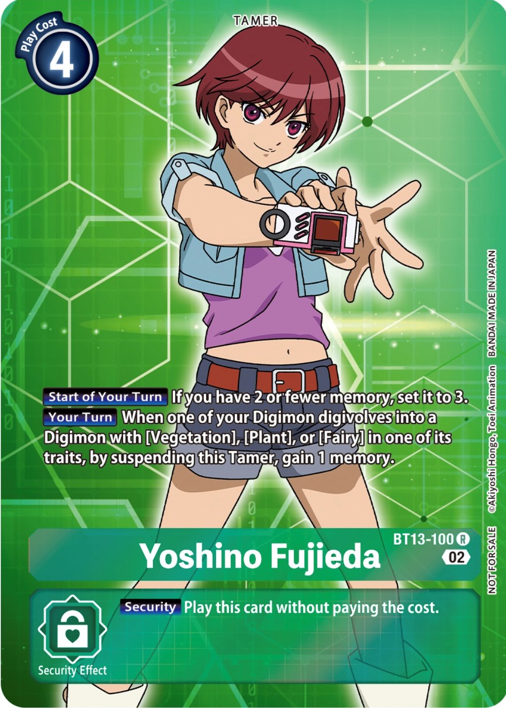 Yoshino Fujieda [BT13-100] (Box Topper) [Versus Royal Knights Booster] | The Gaming Verse