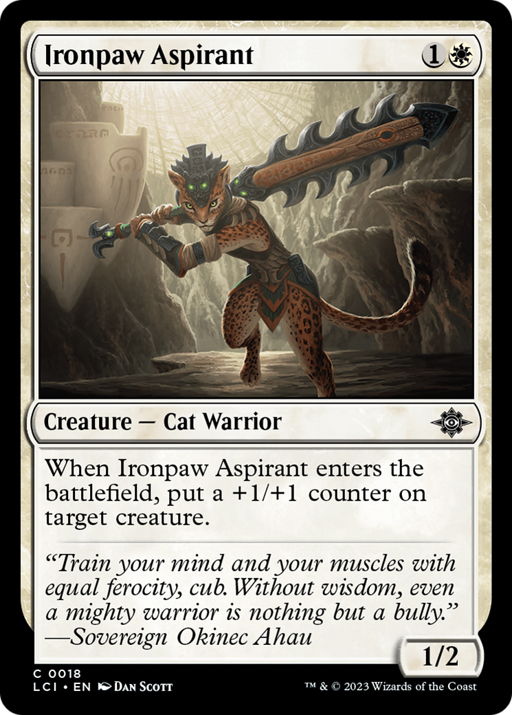 Ironpaw Aspirant [The Lost Caverns of Ixalan] | The Gaming Verse